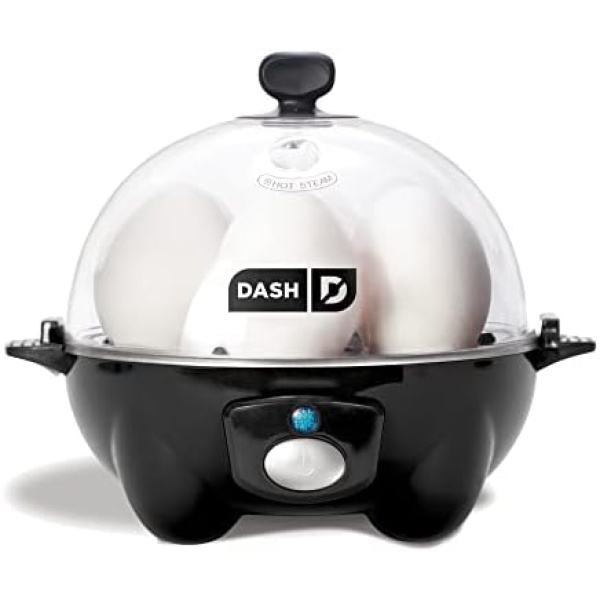 DASH Rapid Egg Cooker: 6 Egg Capacity Electric Egg Cooker for Hard Boiled Eggs