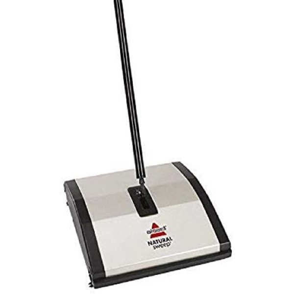 Bissell Natural Sweep Carpet and Floor Sweeper with Dual Rotating System
