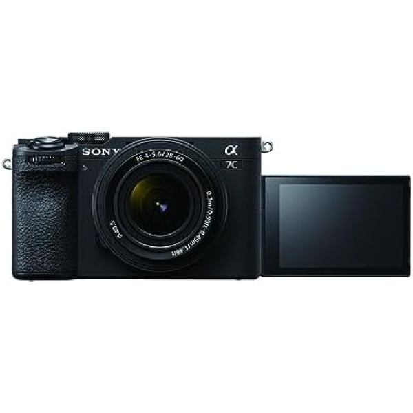 Sony Alpha 7C II Full-Frame Interchangeable Lens Camera Lens Kit - Black